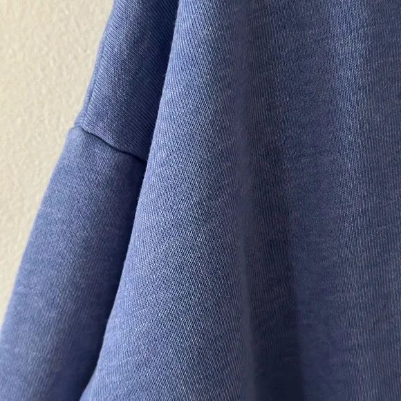 Blue Collared Sweatshirt - Picture 3 of 3